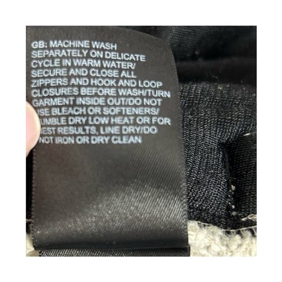 The North Face Sherpa Teddy Jacket Tan Cream Small Fleece Zip Classic - Picture 15 of 16